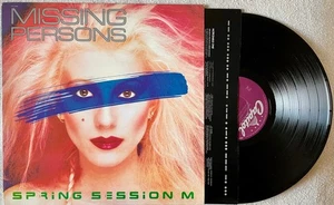 Missing Persons SPRING SESSION M (Capitol) 1982 LP w/lyric sleeve - Picture 1 of 2