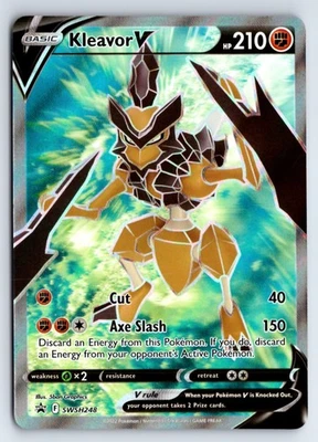 Kleavor V (Full Art) - SWSH248 -SWSH: Sword & Shield Promo Cards- Holofoil - Image 1 of 2