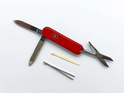 Pocket Knife Victorinox Hellmann Vintage Folding Multi Tool Travel Device Swiss - Image 1 of 4