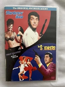 MURDERER'S ROW & THE SILENCERS DVD SET DEAN MARTIN IS MATT HELM SWINGER AGENT - Picture 1 of 1