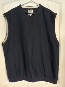 Callaway Golf Vest Mens XL Blue Brushed Microfiber  Pullover - Picture 1 of 4