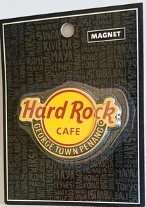 Hard Rock Café GEORGE TOWN PENANG Classic Logo Magnet - Picture 1 of 1