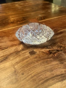 Waterford Crystal Paperweight 4.5” American Football Figurine 1.5lb - Picture 1 of 6