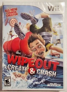 WIPEOUT CREATE & CRASH NINTENDO Wii NEW FACTORY SEALED FAST SHIPPING - Picture 1 of 2