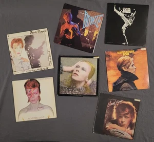 David Bowie Vinyl Lot Let's Dance, Low, Young Americans, Scary Monsters - Imagen 1 de 21