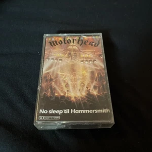 Motorhead No Sleep Til Hammersmith Cassette Tape 1988 Heavy Metal 80s Rock VG+ - Picture 1 of 4