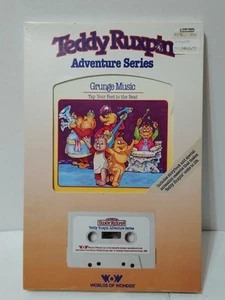 1985 Teddy Ruxpin Adventure Series: Grunge Music Tap Your Feet mit Kassette WOW - Bild 1 von 3