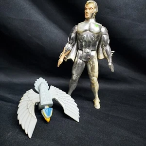 Silver Hawks Quicksilver Figure Vintage Kenner Complete w/ Tally - Picture 1 of 7