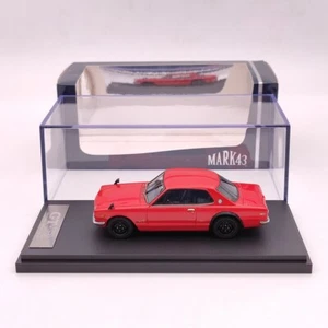 Modellino auto Mark43 1/43 Nissan SKYLINE 2000 GT-R KPGC10 PM4335R rosso limitato - Foto 1 di 6