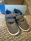 STRIDE RITE 🥾Cedric Boys 9 M TODDLER Brown Suede LEATHER Boot Shoes Grey Brown