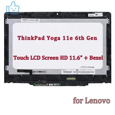 HD 11.6" for Lenovo ThinkPad Yoga 11e 6 Gen LCD Touch Screen 5M11B01074 Display - Image 1 of 4