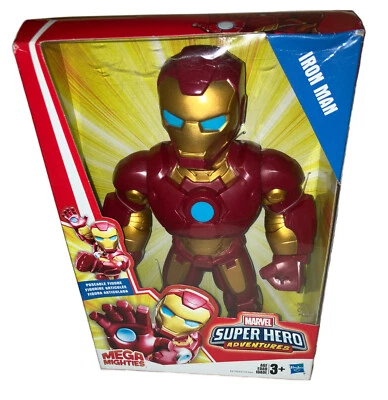 Playskool Heroes Marvel Super Hero Adventures Mega Mighties Iron Man Foto 1 de 4