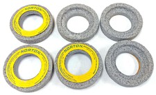 4-7/8" x 1" x 70mm Recess Side 4" X 1/2" Norton 32A46-I12VBEP 740210 (6 Wheels) 