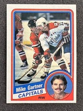 1984-85 Topps Hockey Mike Gartner #143 MIINT