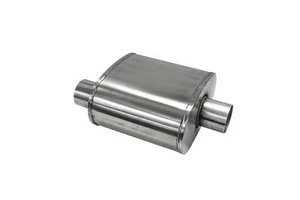 Corsa Custom Sport Muffler 304SS 2.5in Offset In/2.5in Center Out 10in Length - Picture 1 of 2