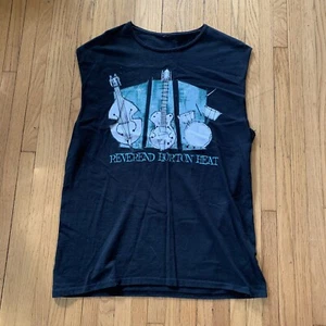 Reverend Horton Heat Black SleeveLess Concert T-Shirt Size Medium/large NO TAG!! - Picture 1 of 8