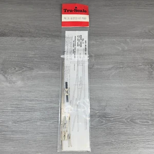 HO Scale Tru-Scale #4 Left Hand Hi-Speed Switch Kit 1552 NOS - Picture 1 of 9