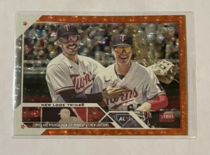 2023 Topps Update Series Correa/Miranda #US305 - Veteran Combos - Orange /299 - Bild 1 von 2