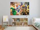 Lego Marvel Avengers Poster Great Format A0 Wide Print Room Kids