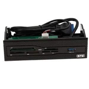 5,25 '' USB Front Panel Multifunktion Front Panel Disketten Slot - Bild 1 von 11