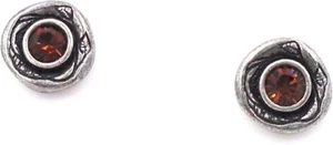 ELLEN MANN Amber Stud Hanging Earrings by Ellen Mann - Picture 1 of 1