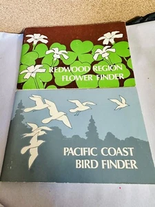 Pocket Guides Pacific Coast Vogelfinder 1977 & Redwood Region Blumenfinder 1979 - Bild 1 von 6