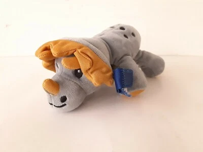 Dr. Brown’s Porta Chupetes Clip Dinosaurio Triceratops Gris Mini Peluche Bebé Juguete Foto 1 de 4