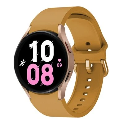 Nueva correa de silicona para reloj Samsung Galaxy Watch 4 5 6 7 40/44/43/47 mm Foto 1 de 4