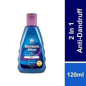 120ml Selsun Blue 2-in-1 Pro Anti-Dandruff Shampoo & Conditioner Btles -EXP 2027 - Picture 1 of 4