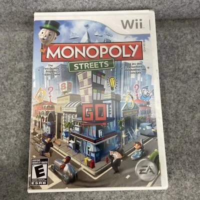 Monopoly Streets (Nintendo Wii, 2010)- Brand New !👍👍 - Image 1 of 4