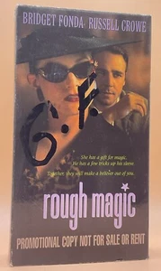 Rough Magic VHS 1995 Bridget Fonda Russell Crowe **PROMO SCREENER** - Picture 1 of 3