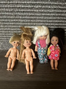 Vintage 1994 Barbie Kelly Dolls Tommy Boy 4" Mattel - Picture 1 of 11