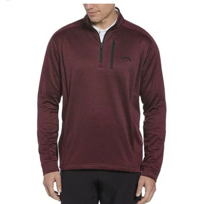 NUEVO CALLAWAY Para hombres 2XL Rendimiento 1/4 Cremallera Pullover Golf Suéter Forrado de Vellón Foto 1 de 4
