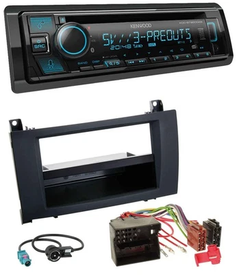 Kenwood Bluetooth USB CD MP3 DAB Autoradio für Mercedes SLK (R171, 2004-2011) - Bild 1 von 4