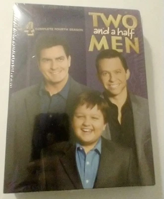 Two and a Half Men: The Complete Fourth Season (DVD, 2006) New Sealed - Image 1 of 2