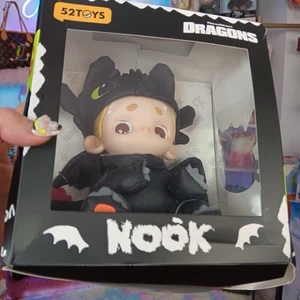 NIB Authentic 52TOYS - Nook How To Train Your Dragon Vinyl Pendant - US Seller - Picture 1 of 5