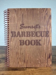 Sunsets Barbecue Book Wood Board Cover 1938 First Edition/First Printing - Bild 1 von 10