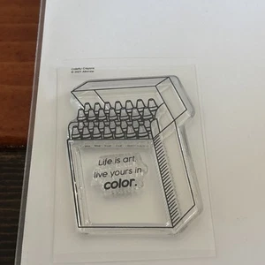 Altenew Colorful Crayons Stamp And Die Set. Life Is Art New - Bild 1 von 5