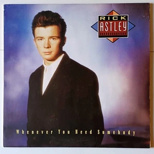Rick Astley "Whenever You Need Somebody", Vinyl LP 33t, 1987 TBE - Imagen 1 de 5