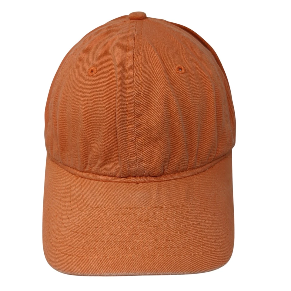 Sombrero ajustado Yupoong naranja OS ligero orificios ventilados 6 paneles en blanco Flexfit Foto 1 de 4