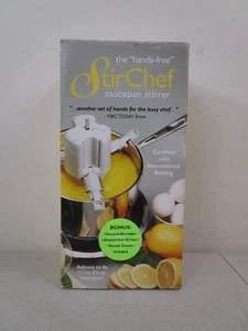 Agitador de cacerola inalámbrico Stir Chef "manos libres" ajustable nuevo caja abierta - Imagen 1 de 6