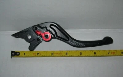 New CRG RC2 Short Brake Lever Black 2AN-571-H-B, 2008-10 Kawasaki Ninja 250R Foto 1 de 2