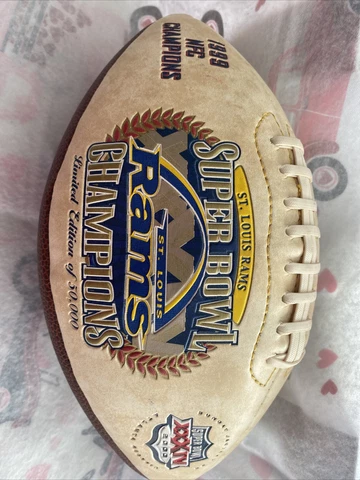 2000 Super Bowl XXXIV St. Louis Rams Fotoball SportS Football NFL NFC Champ 1999 Cover