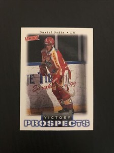 1999-2000 Upper Deck Victory #368 Daniel Sedin Rookie Vancouver Canucks RC