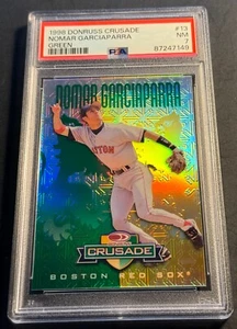 Nomar Garciaparra Donruss Crusade 1998 verde #13 22/250 PSA 7 - Imagen 1 de 2