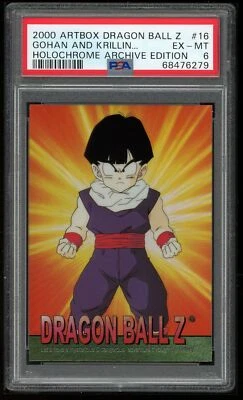 Dragon Ball Z ArtBox Holochrome 16 Son Gohan 2000 PSA 6 68476279 - Image 1 of 2