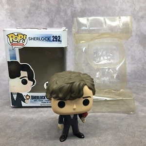 Funko Pop! Fernseher Sherlock mit Apple 292 geöffneter Karton hat Beschädigungen - BAM! Exklusiv - Bild 1 von 13