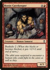 FOIL Ronin Cavekeeper | MtG Magic Saviors of Kamigawa | English | Near Mint