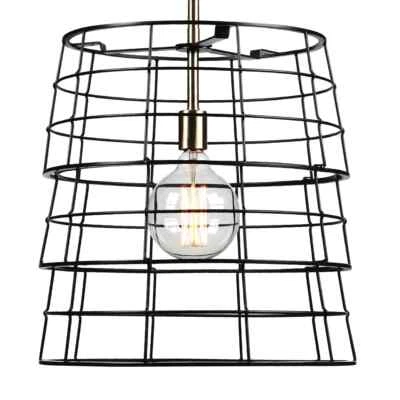 NEW Uttermost Grader 16" Oil-Rubbed Bronze Cage Pendant Chandelier Model: 22184 - Image 1 of 4