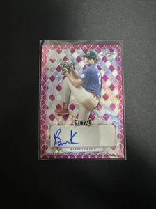 2022 LEAF PERFECT GAME METAL BARRETT KENT RC AUTO /6 PINK - Picture 1 of 4